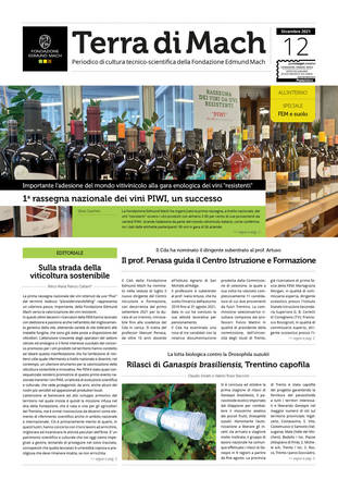 Terra di Mach, fresco di stampa il nuovo numero e l'inserto sul suolo 