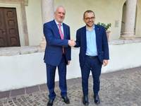 Visita alla FEM dell'assessore all'agricoltura della Lombardia, Fabio Rolfi e dei vertici ERSAF