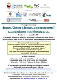 Scienza, genere e societa: a che punto siamo?