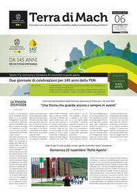 Terra di Mach n.6 e il depliant Porte Aperte alla Fondazione Edmund Mach 