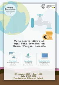 Tutto scorre: dietro ad ogni bene prodotto, un flusso (d'acqua) nascosto