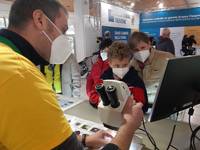 stand FEM- Mostra agric 22 - conoscere la Drosophila suzukii