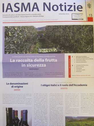 Iasma notizie istituzionale 