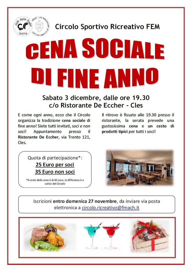Cena di fine anno 2022