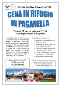 Cena in Rifugio