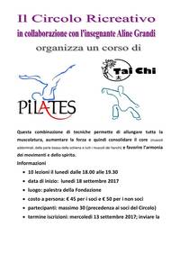 Corso di Pilates - Autunno 2017