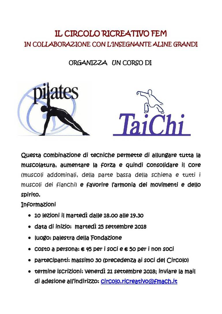 Corso di Pilates