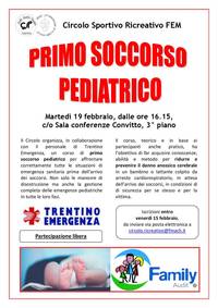 Corso di Primo Soccorso Pediatrico