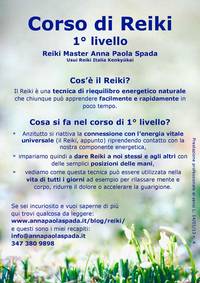 Corso di Reiki