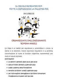 Corso di Yoga - Primavera 2023