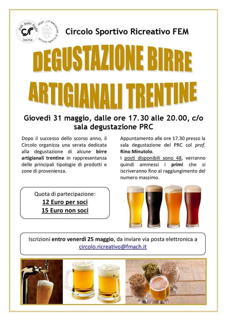 Degustazione Birre artigianali Trentine