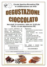 Degustazione di cioccolato