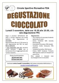 Degustazione di Cioccolato