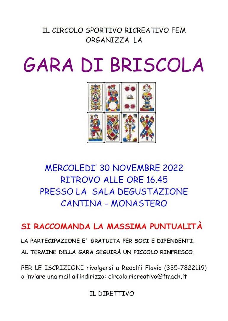 Gara di briscola