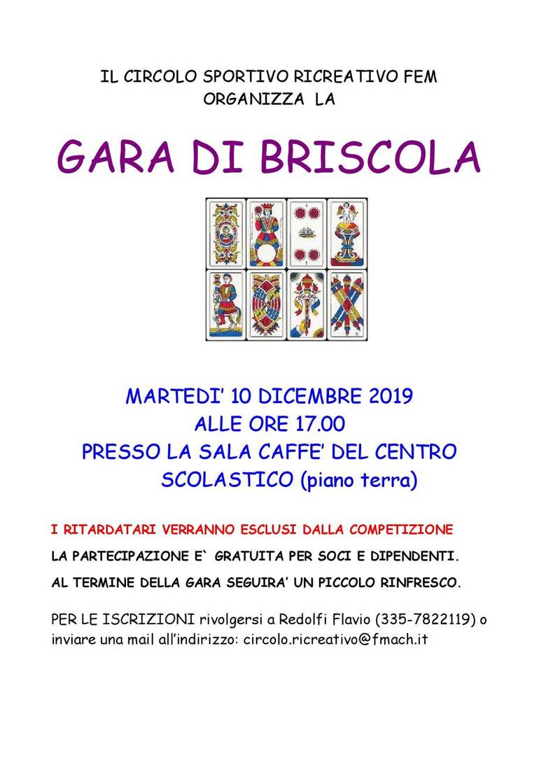 Gara di briscola