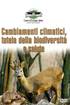 Cambiamenti climatici, tutela della biodiversità e salute