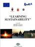 Learning Sustainability