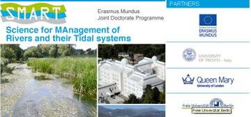 SMART, Sustainable Management of Rivers and their Tidal Systems - Call for Phd positions - Deadline January 13, 2014